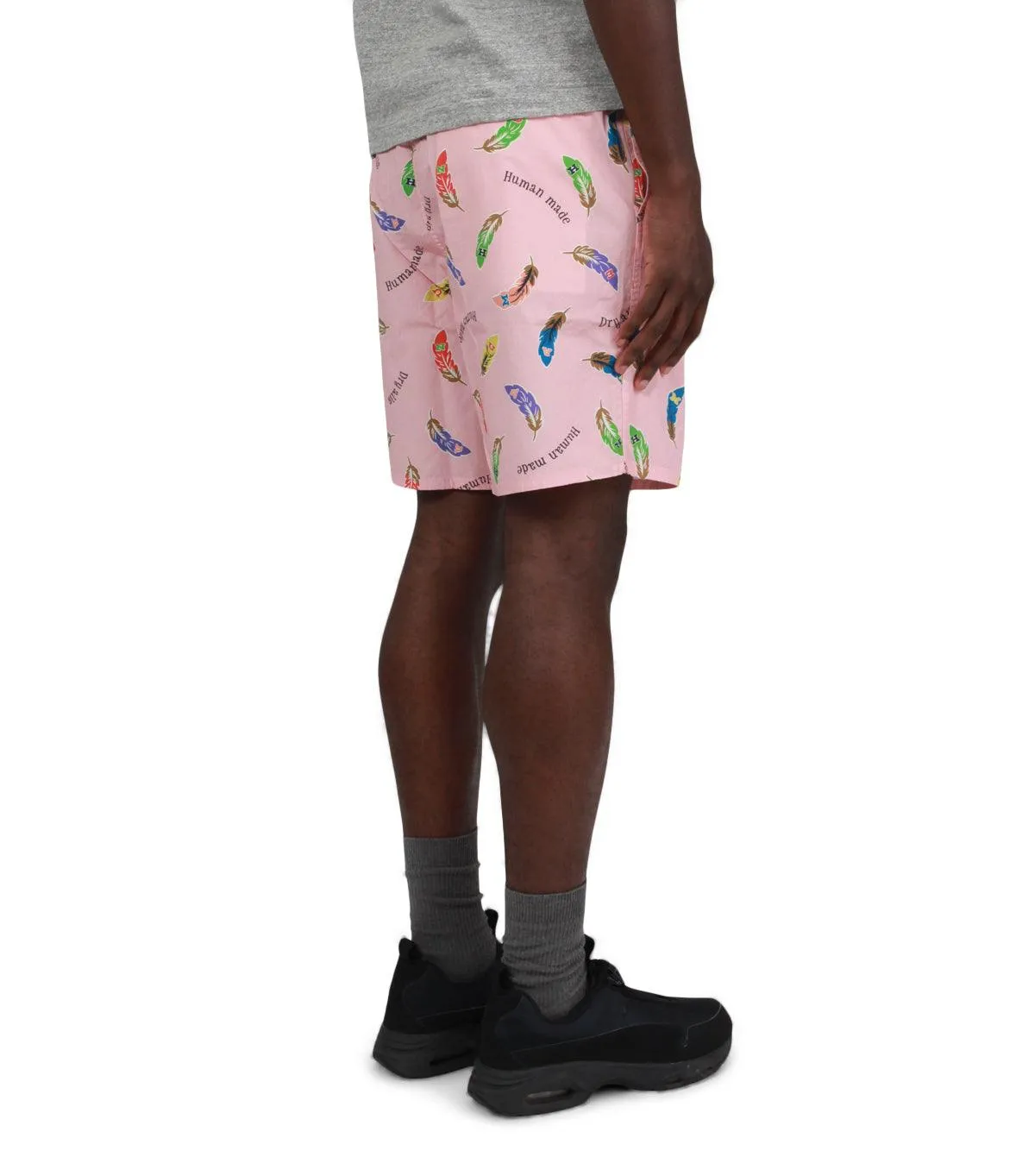 Human Made Feather Shorts Pink