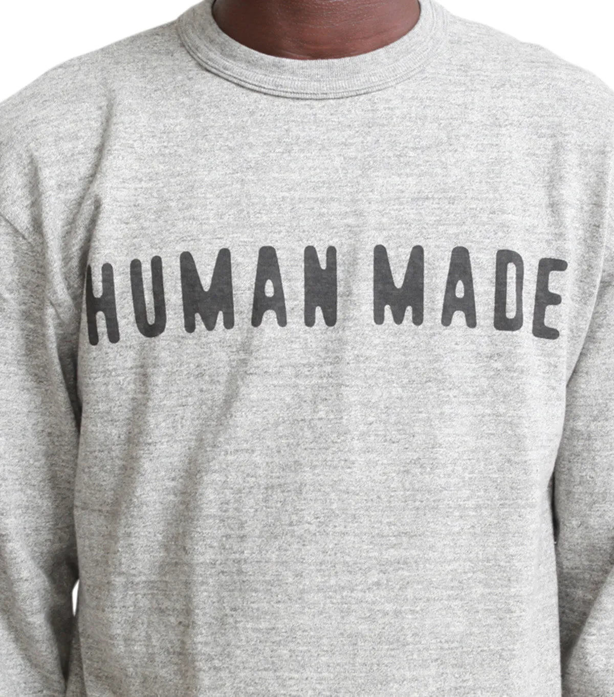 Human Made Graphic Long Sleeve T-Shirt Gray