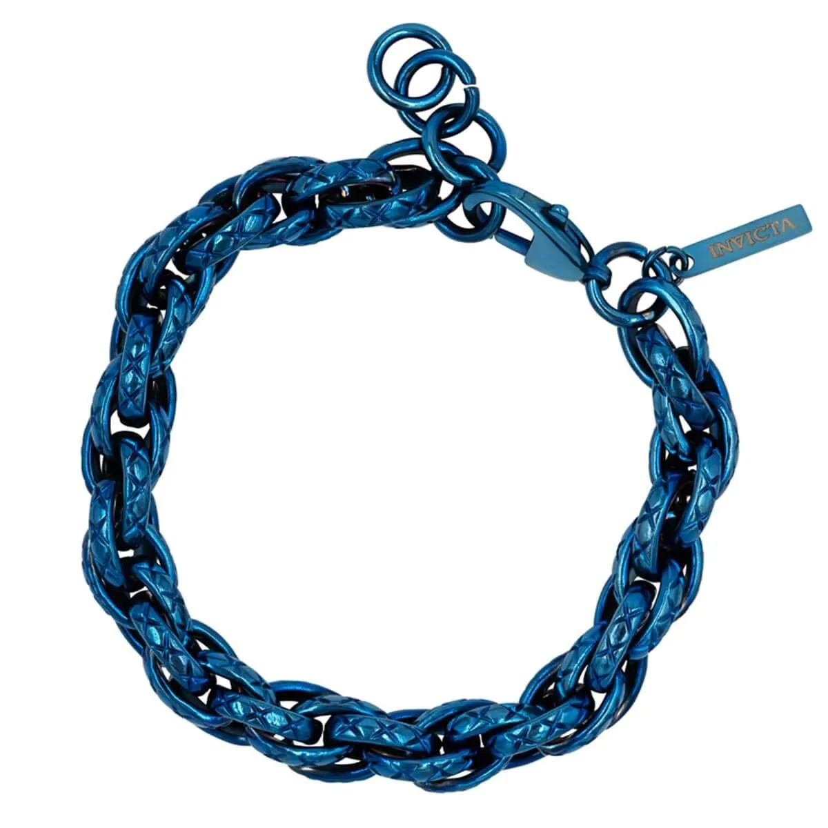 Invicta Men's Bracelet - Elements Blue Ion Plated Stainless Steel | 39649 