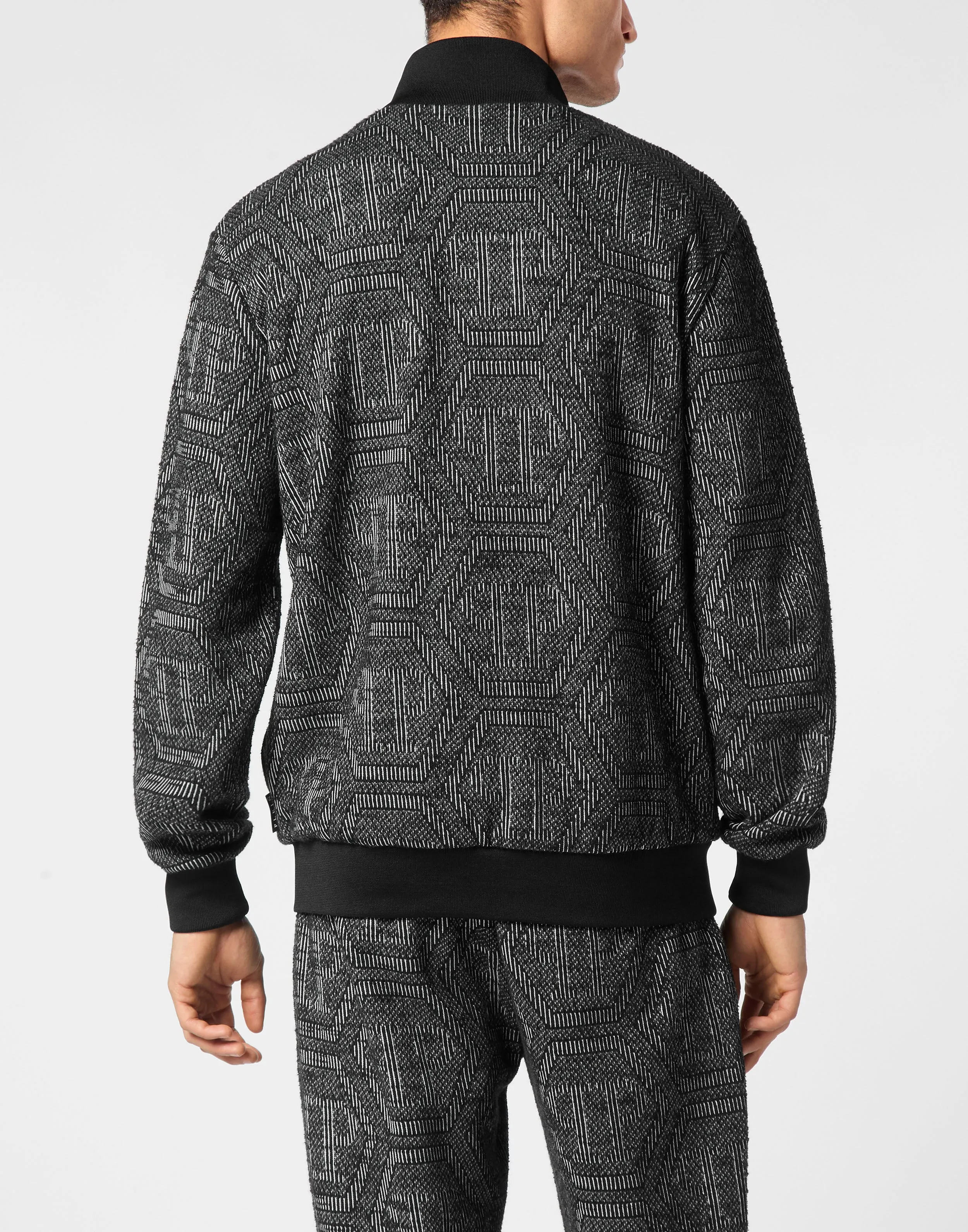 Jacquard Jogging Jacket LS Monogram