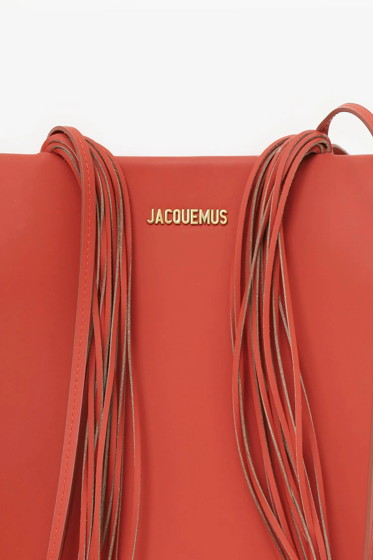 Jacquemus Orange Le A4 Bag