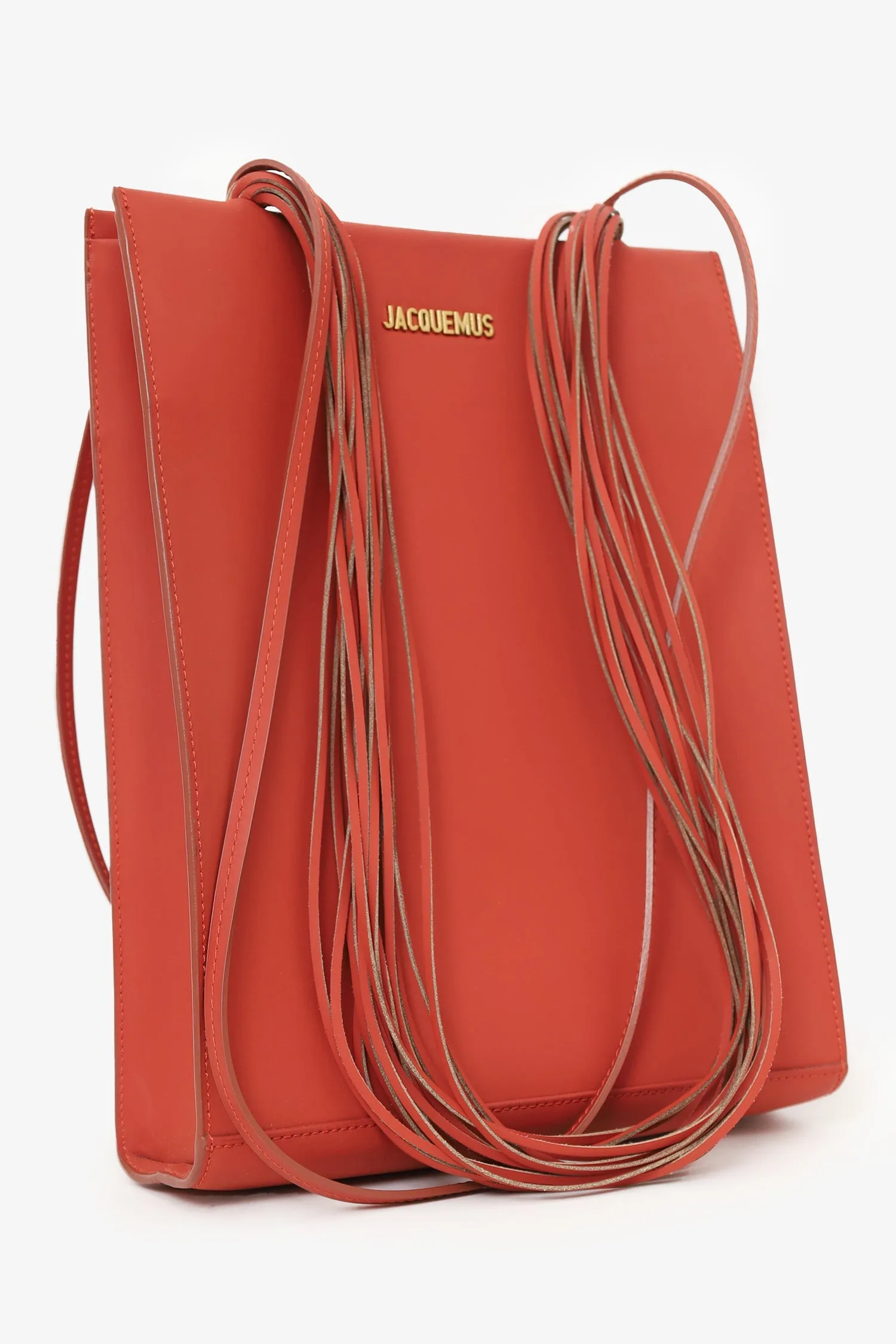 Jacquemus Orange Le A4 Bag
