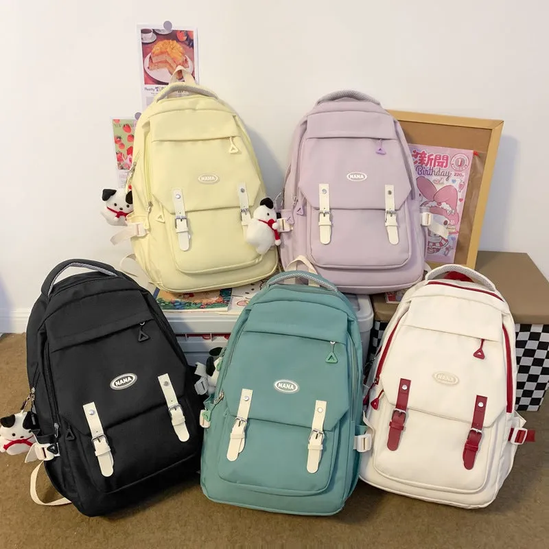Japanese fresh casual versatile backpack 