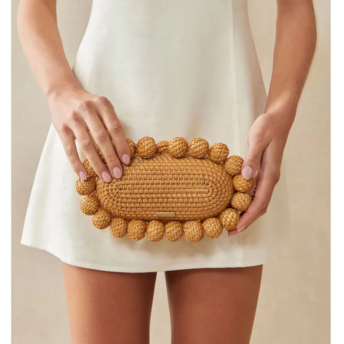 Jaya Rattan Clutch, Natural clutches Pouches buy online