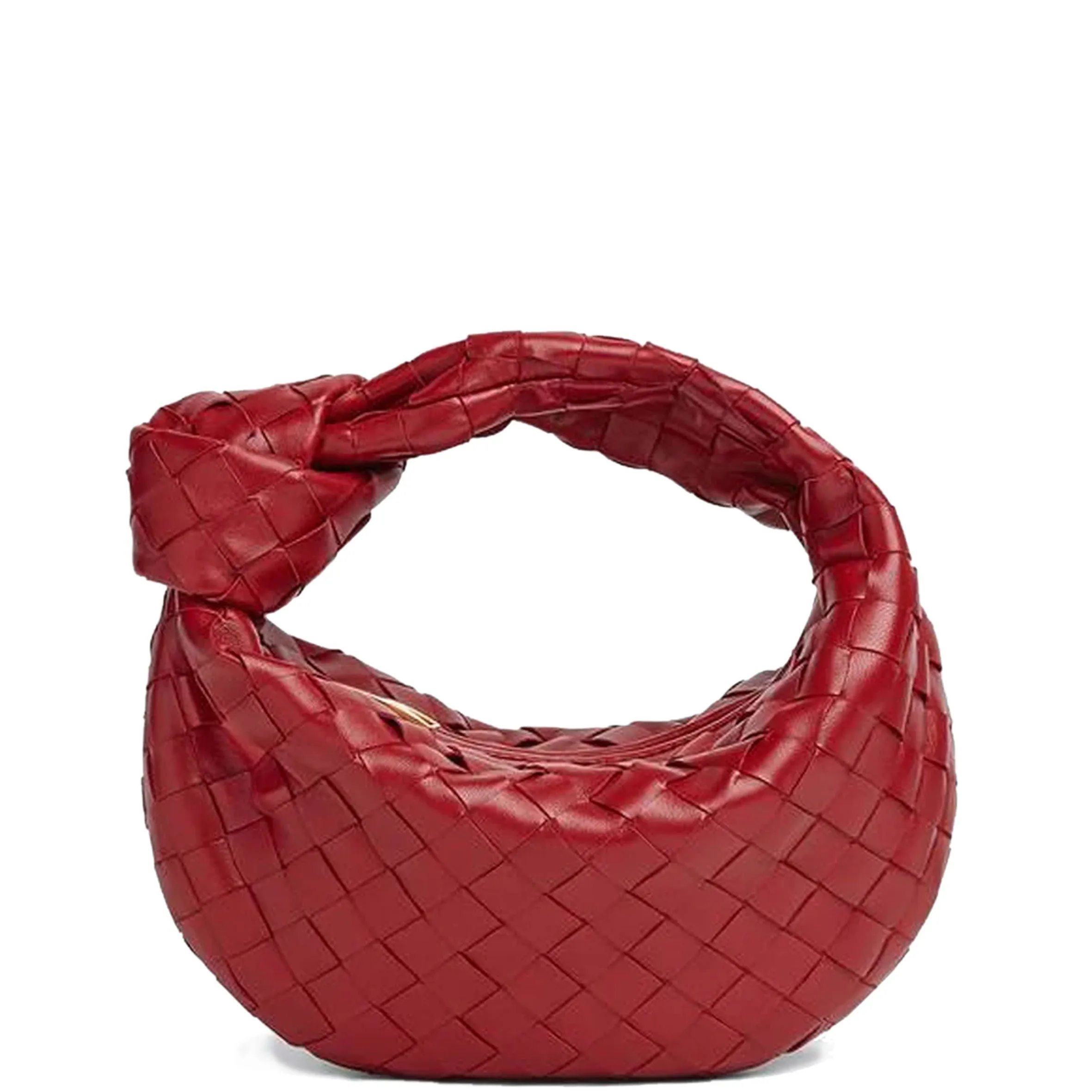Jodie Mini Intrecciato, Dark Red clutches Pouches buy online