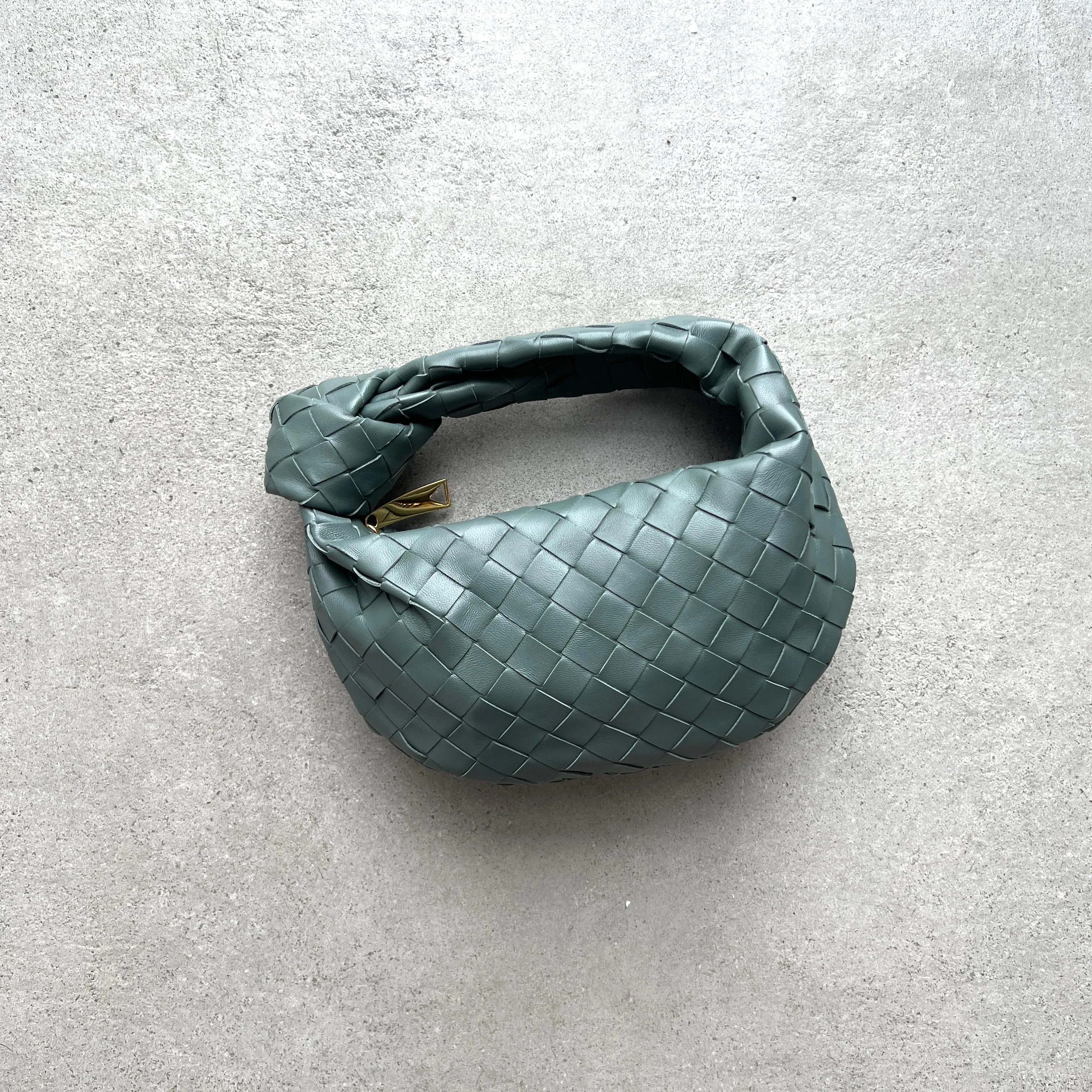 Jodie Mini Intrecciato, Slate clutches Pouches buy online