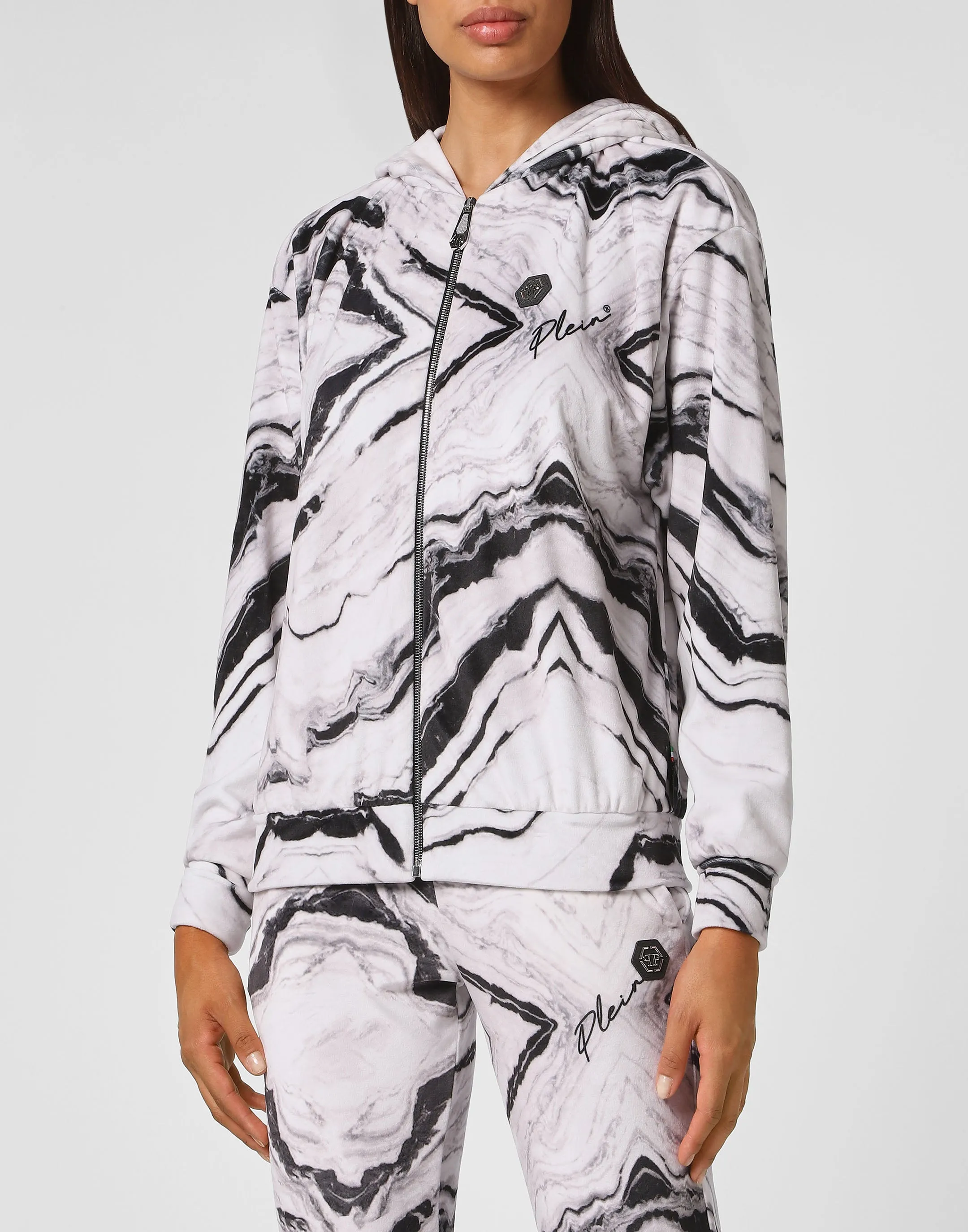 Jogging Tracksuit: Hoodie/Trousers Marble
