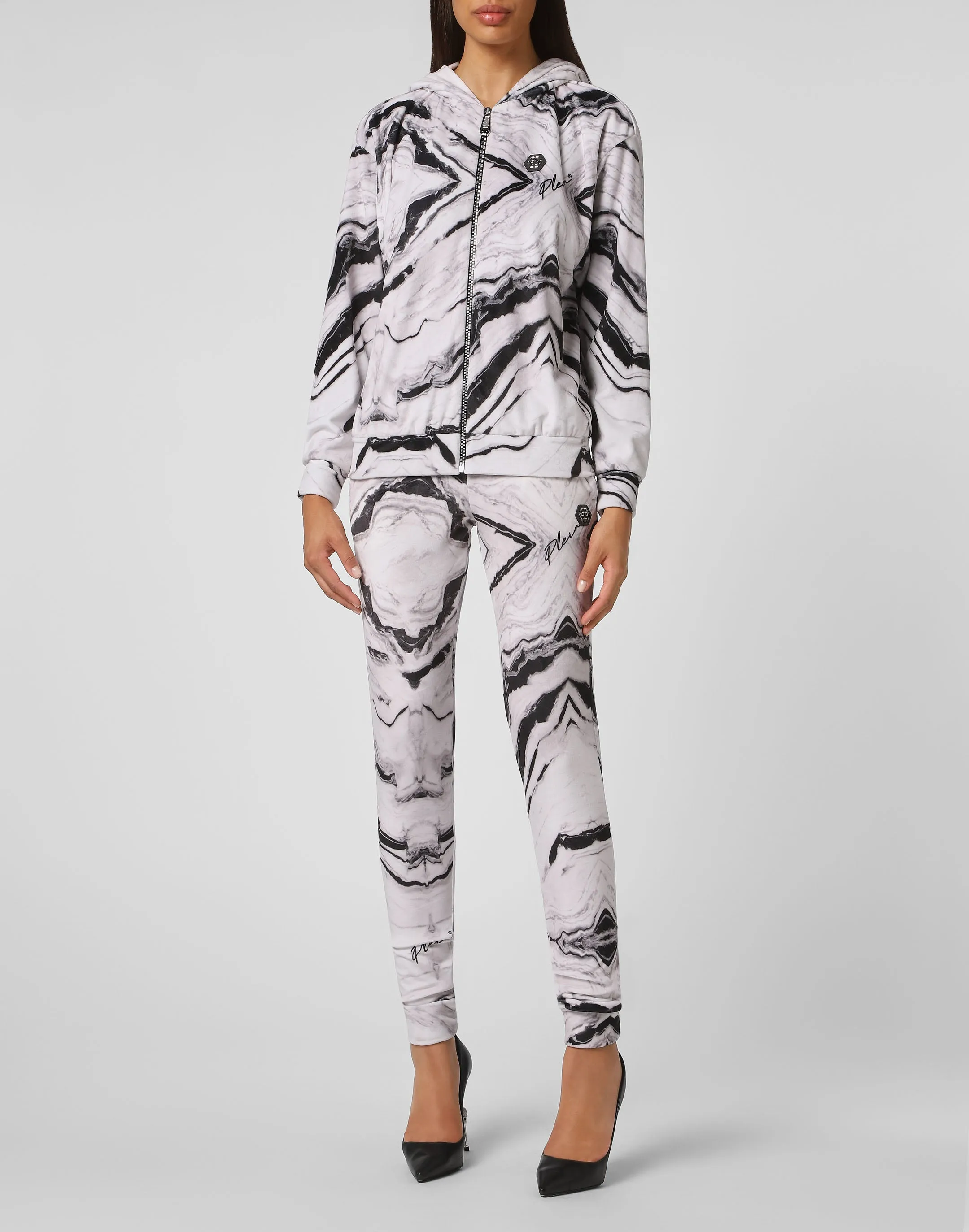 Jogging Tracksuit: Hoodie/Trousers Marble