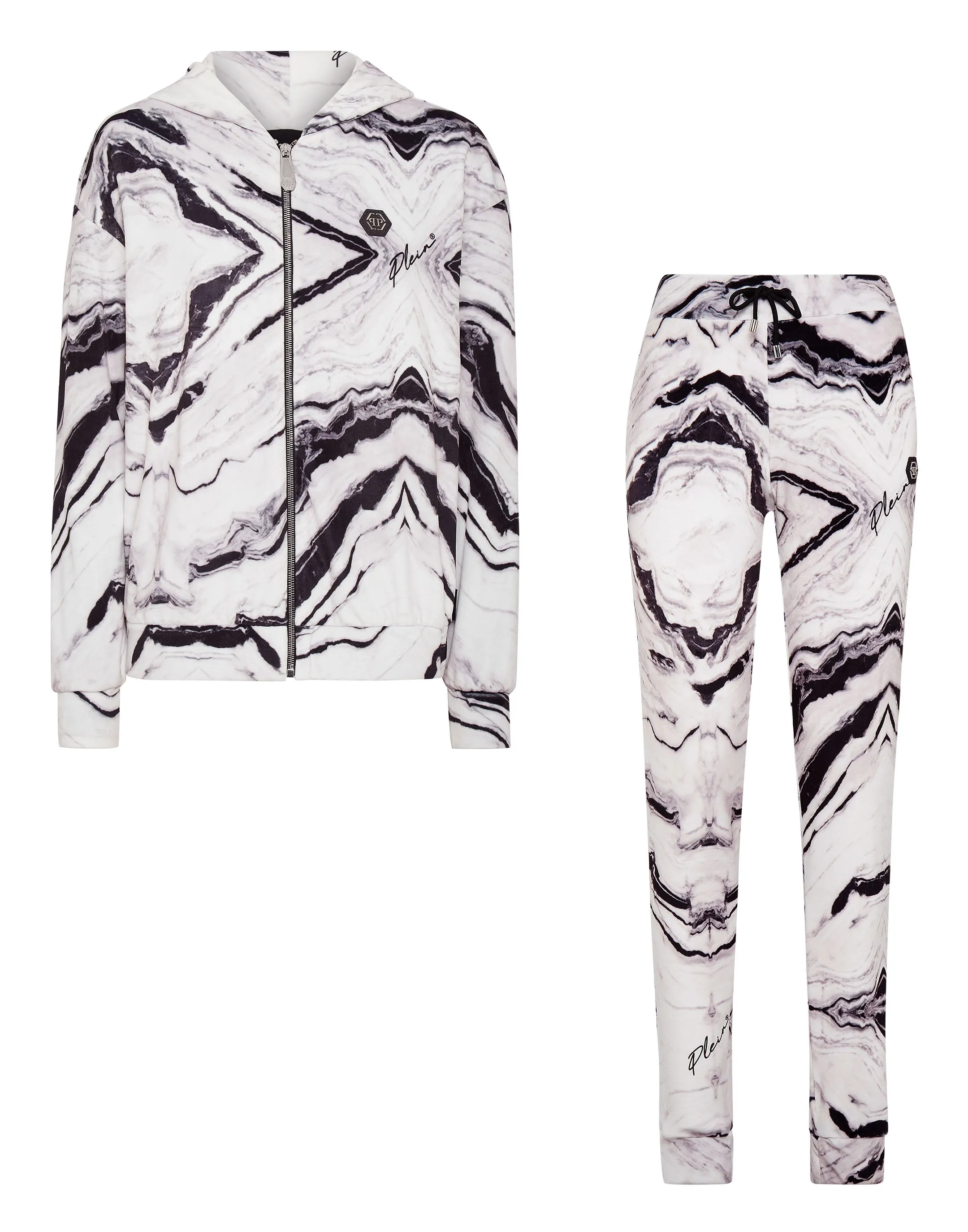 Jogging Tracksuit: Hoodie/Trousers Marble