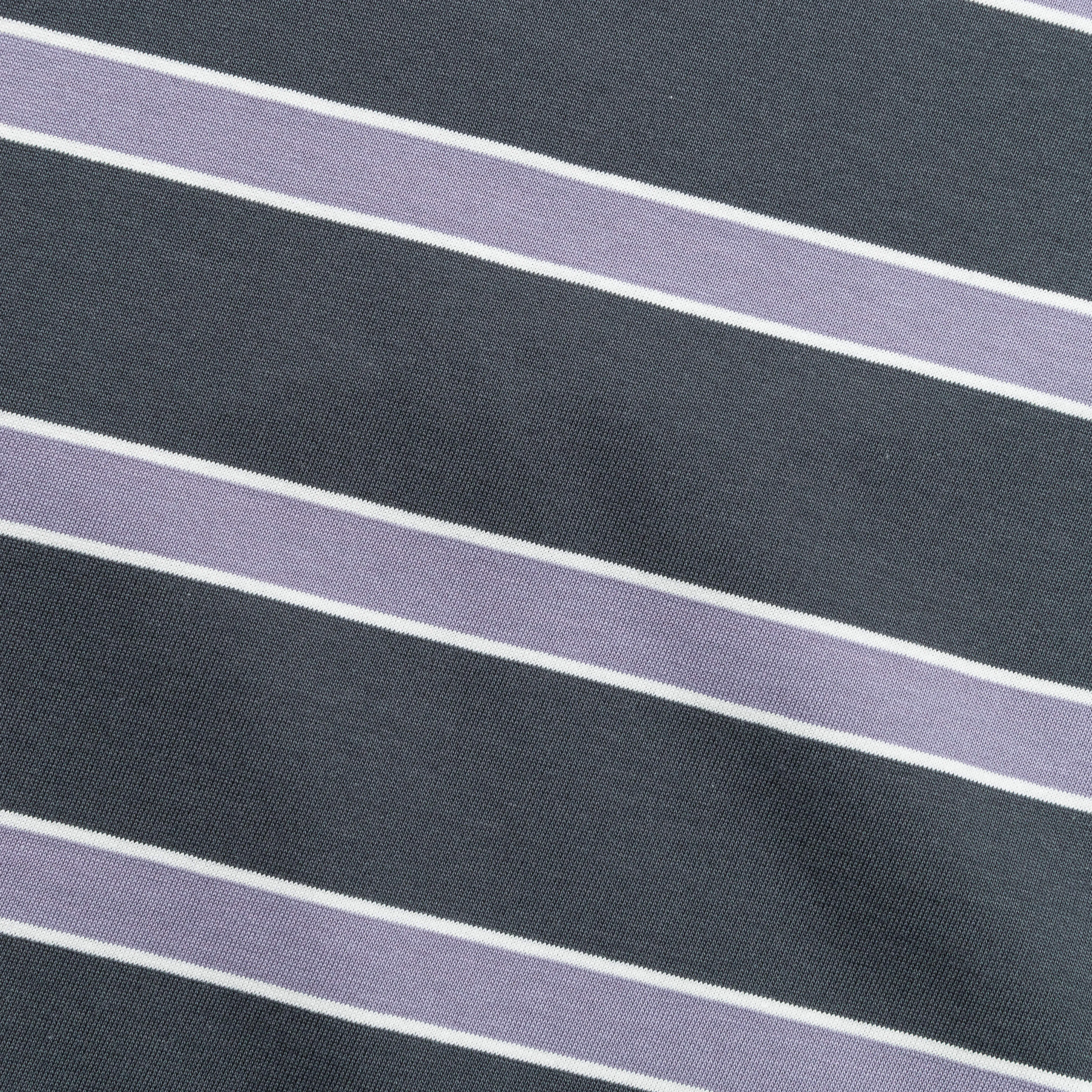 Johannes Multicolour Stripe T-Shirt - Battleship Grey