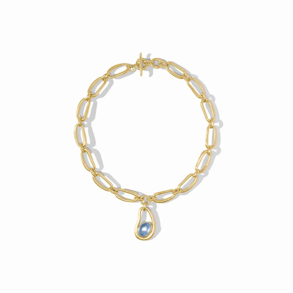 Julie Vos Wave Statement Necklace