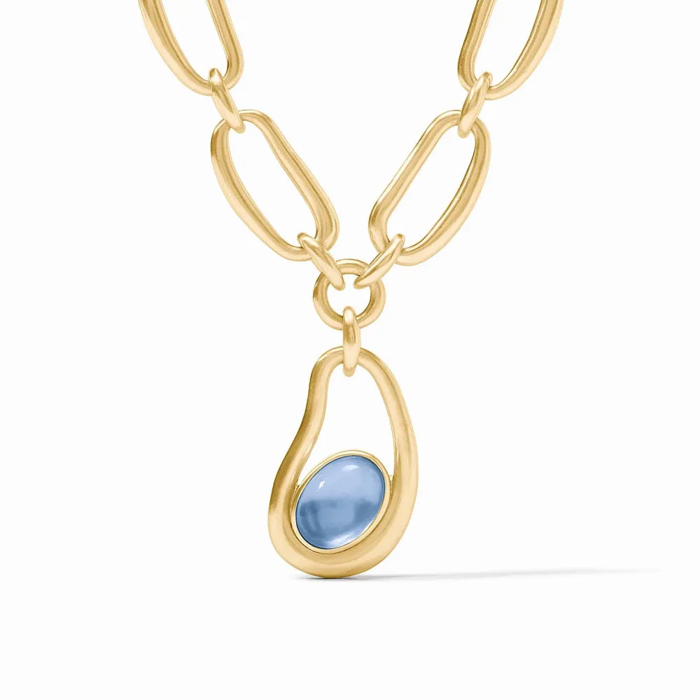 Julie Vos Wave Statement Necklace 