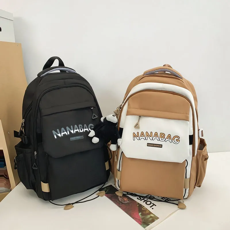 Junior high school student school bag large capacity backpack