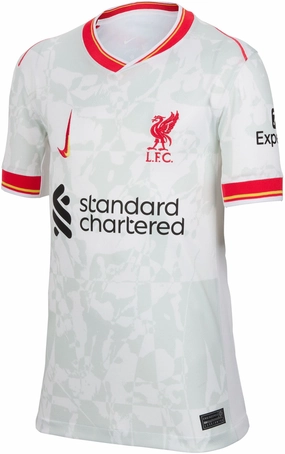 Junior's Liverpool FC 2024/25 Stadium Third Replica Soccer Jersey