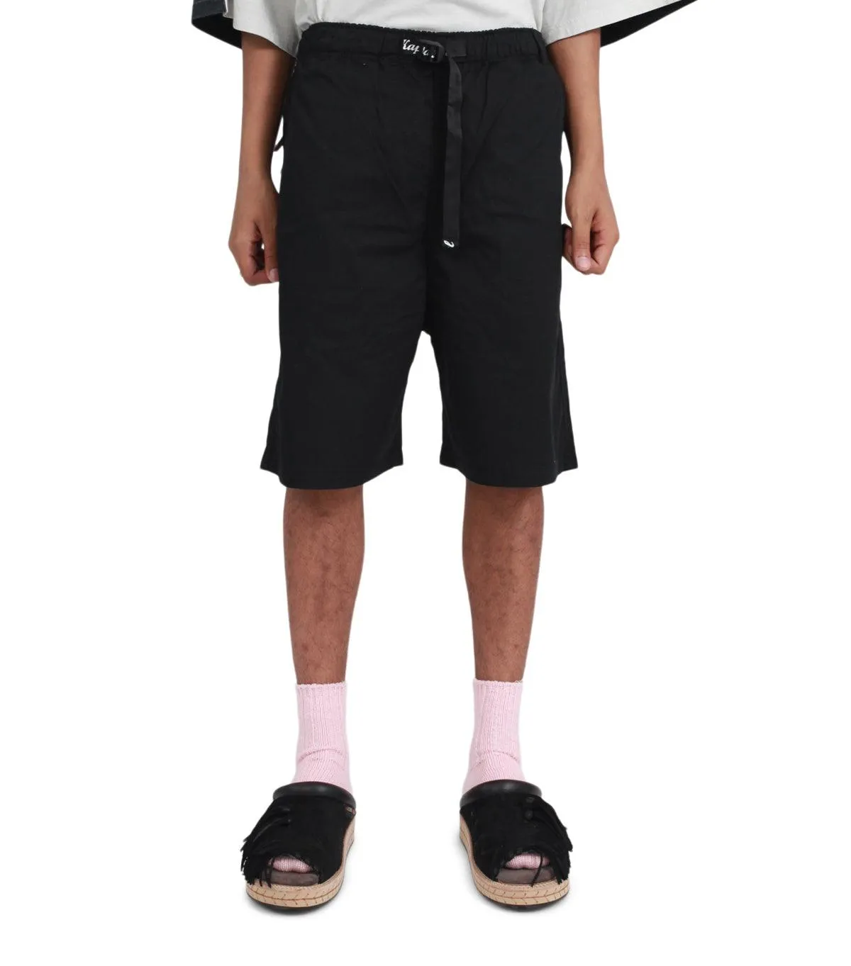 Kapital Combed Burberry Easy Shorts (Rainbowy) Black