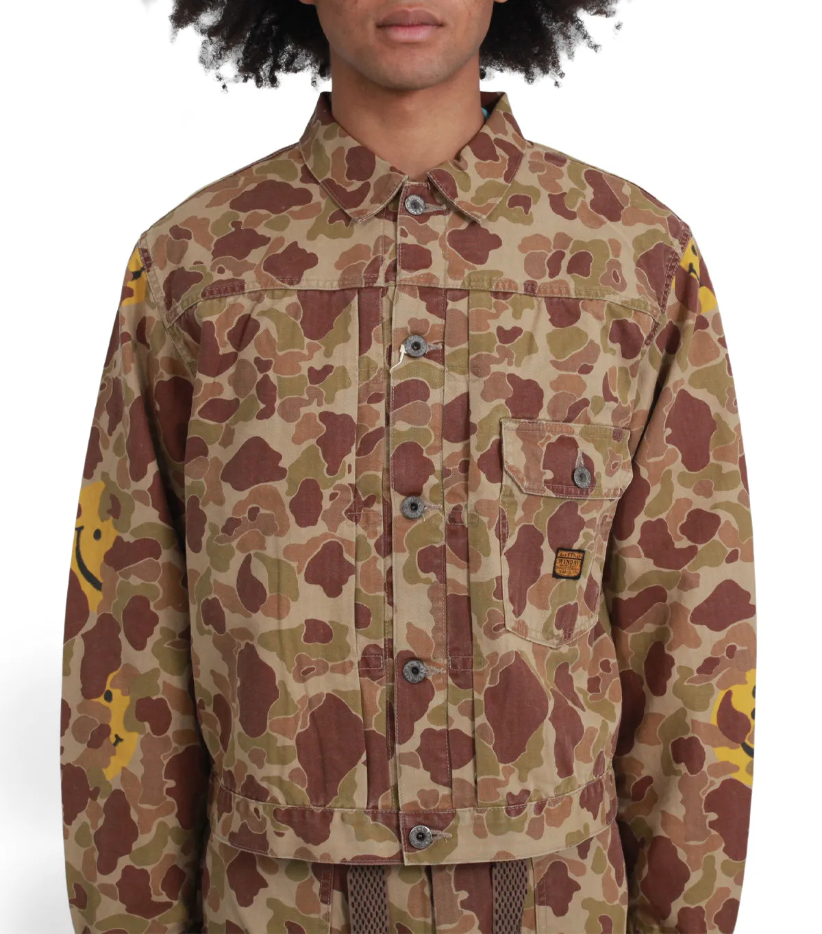 Kapital Happy Peek-a-boo 1st Jacket Camo