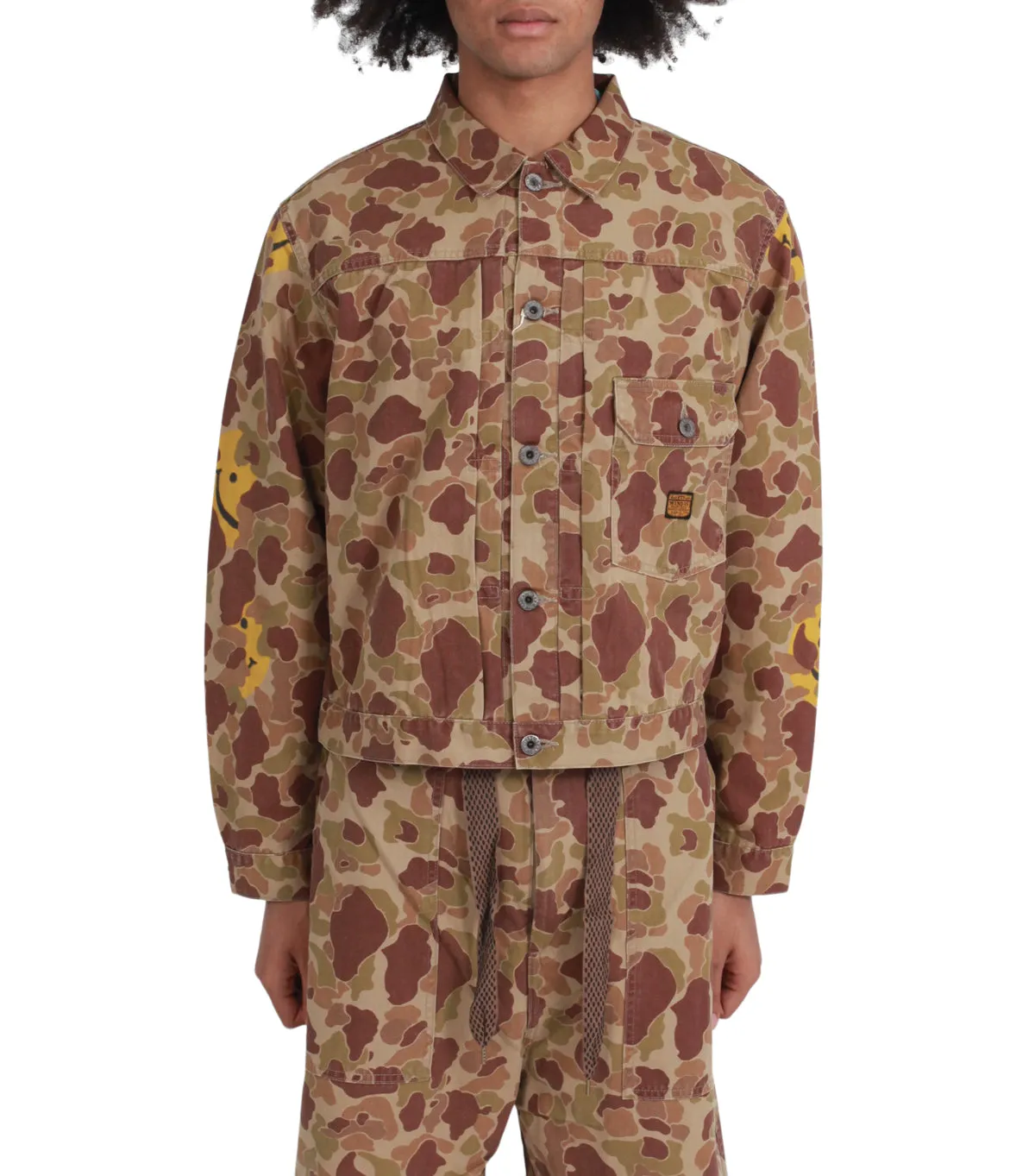 Kapital Happy Peek-a-boo 1st Jacket Camo