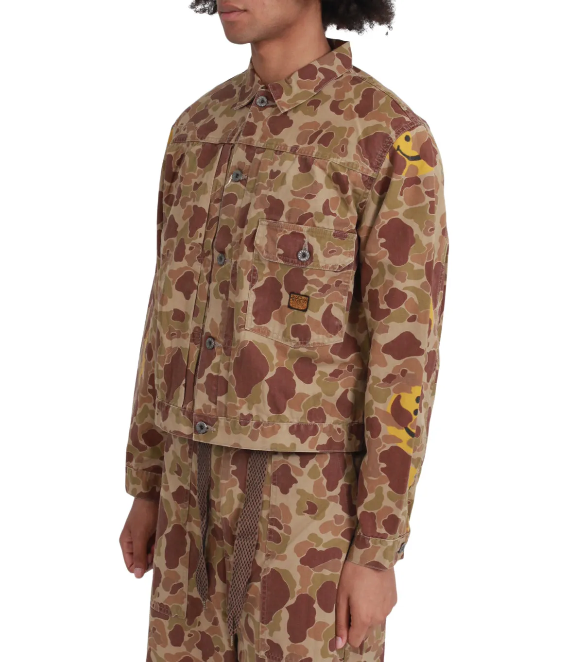 Kapital Happy Peek-a-boo 1st Jacket Camo