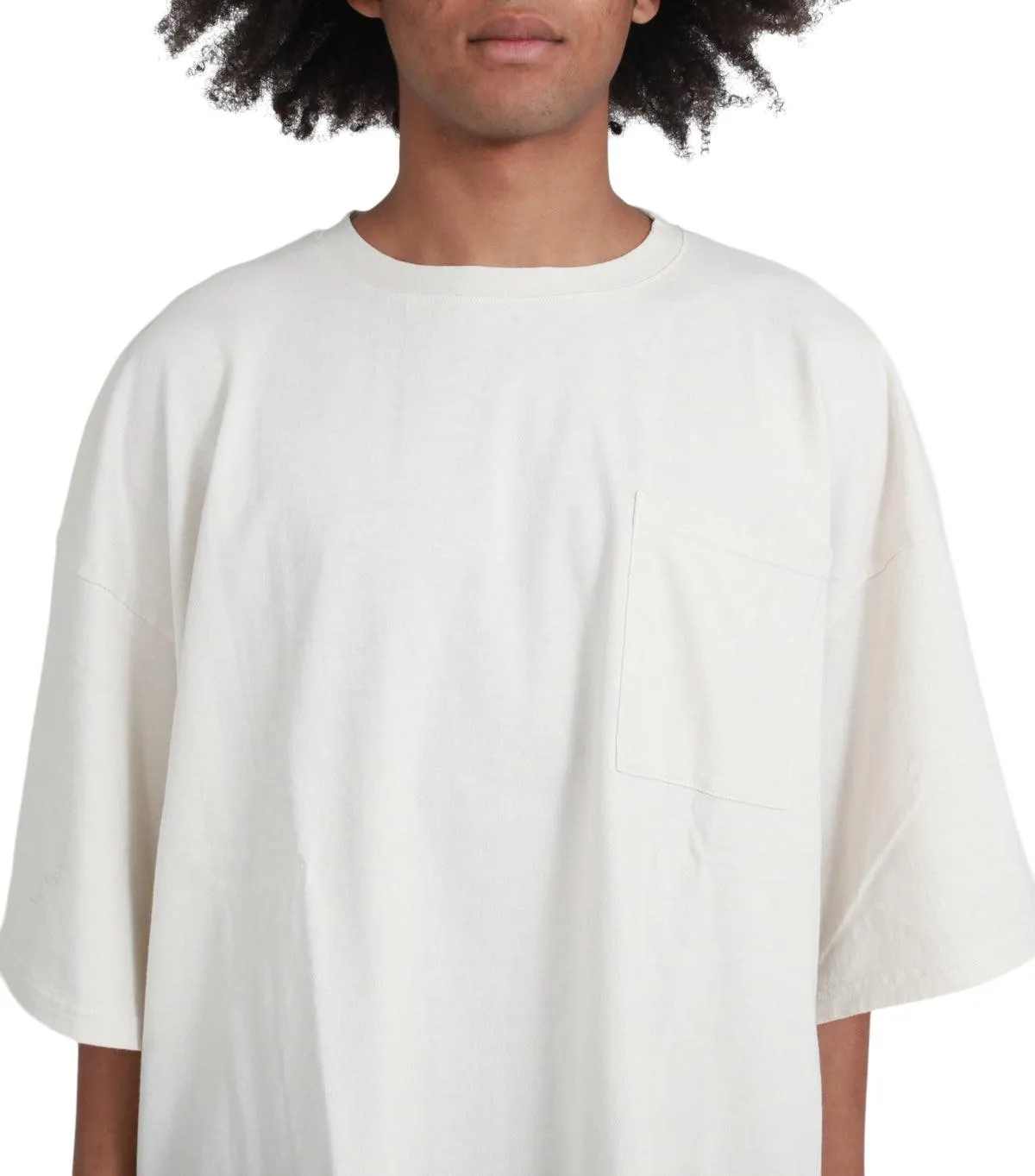 Kapital Jersey 2Tones Big Pocket T (Bone) Trico