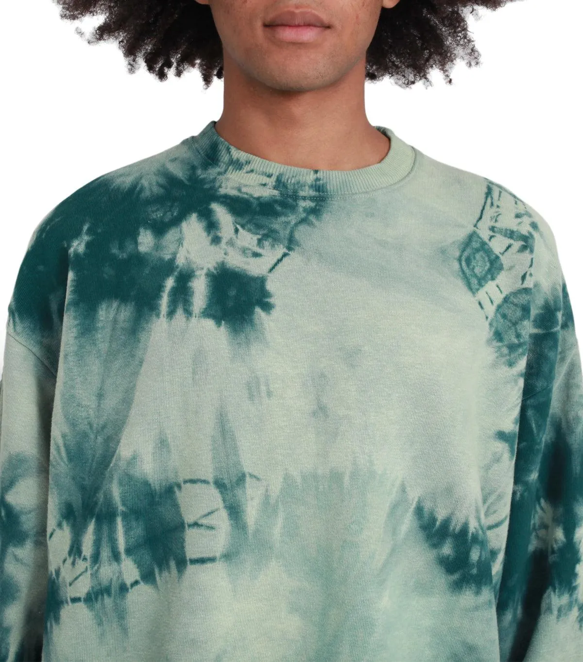 Kapital Knit Bivouac Big Sweater Ecru Green