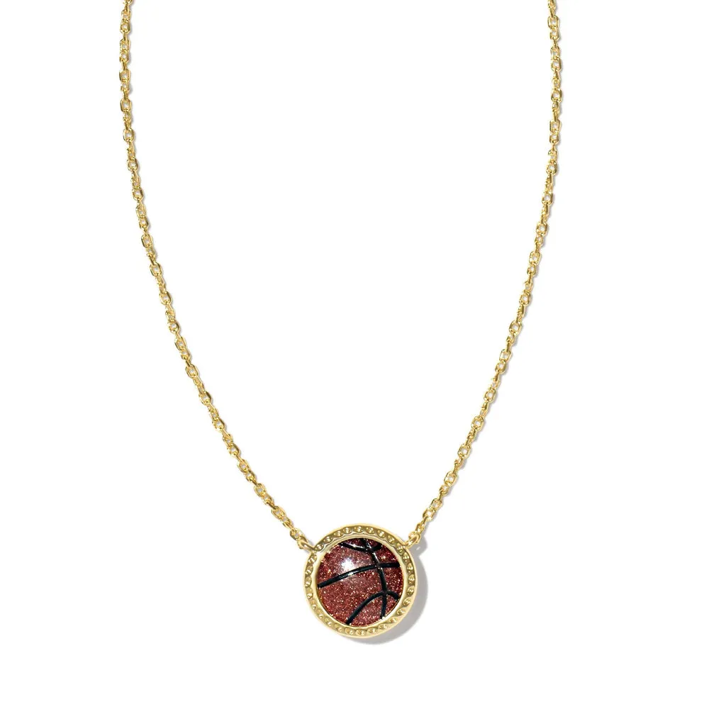 Kendra Scott Basketball Short Pendant Necklace 