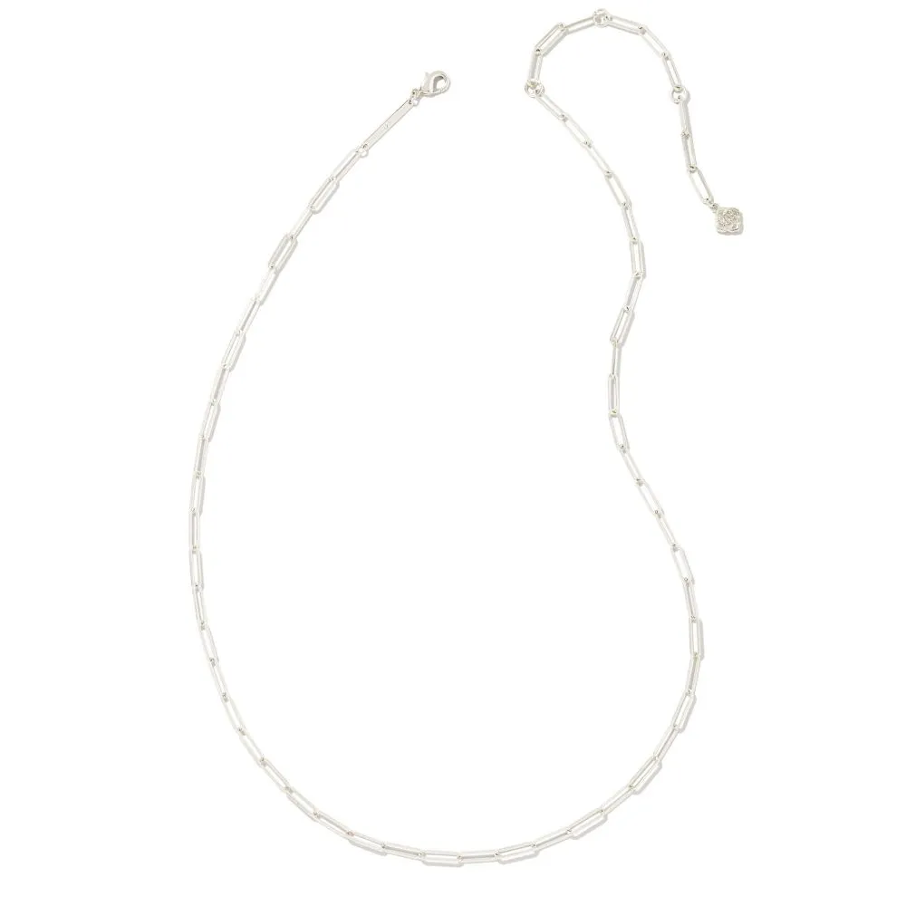 Kendra Scott Courtney Paperclip Necklace 