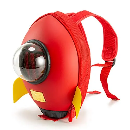 Kiddietotes Rocket Backpack for Toddlers, and Children - Perfect for Daycare, Preschool, Kindergarten, and Elementary School mega luggage savings