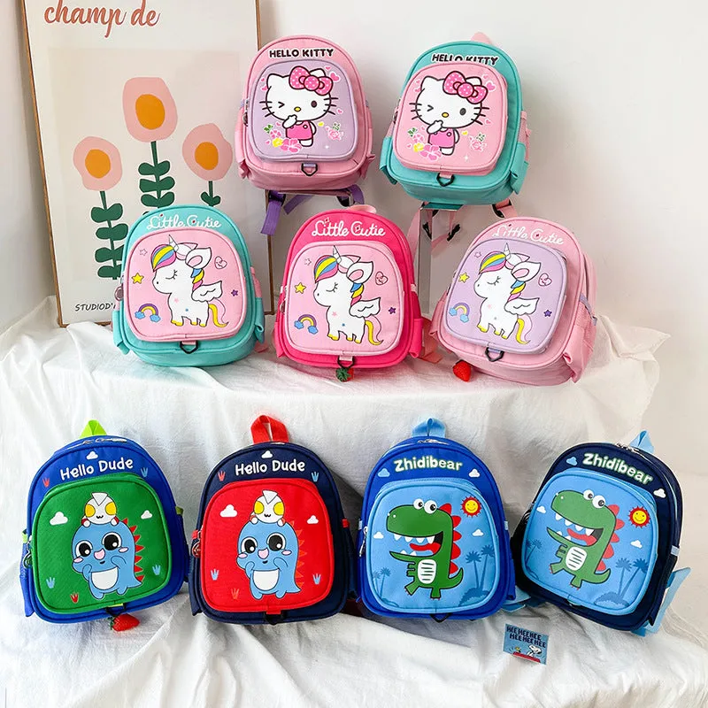 Kindergarten anti-lost schoolbag 