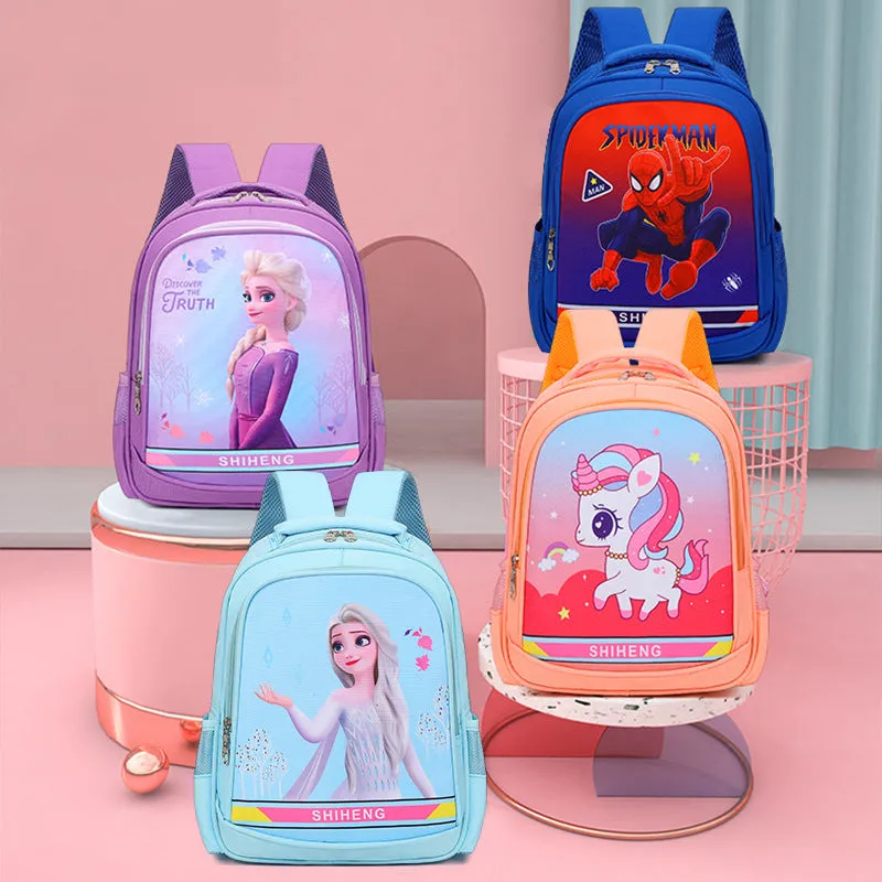 Kindergarten weight-reducing breathable backpack 