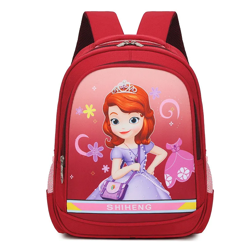 Kindergarten weight-reducing breathable backpack