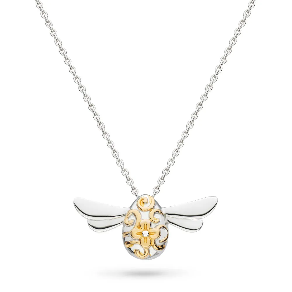 Kit Heath Blossom Flyte Honey Bee Midi Necklace 