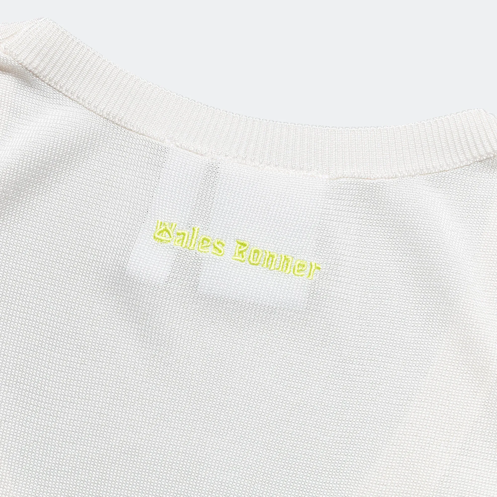 Knit Vest x Wales Bonner - Core White/Frozen Yellow