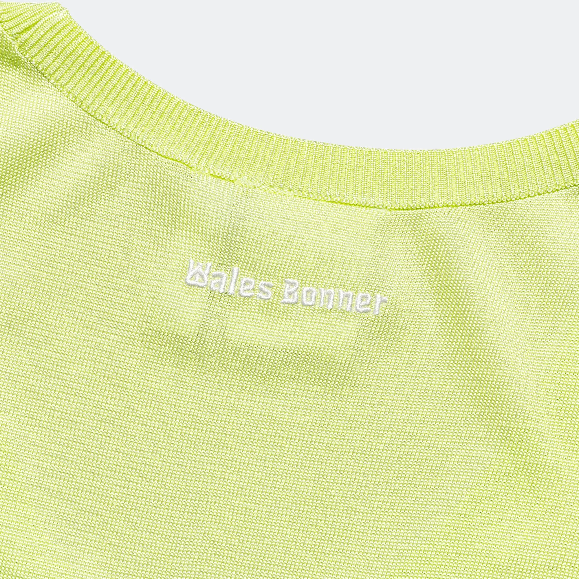 Knit Vest x Wales Bonner - Frozen Yellow/Core White