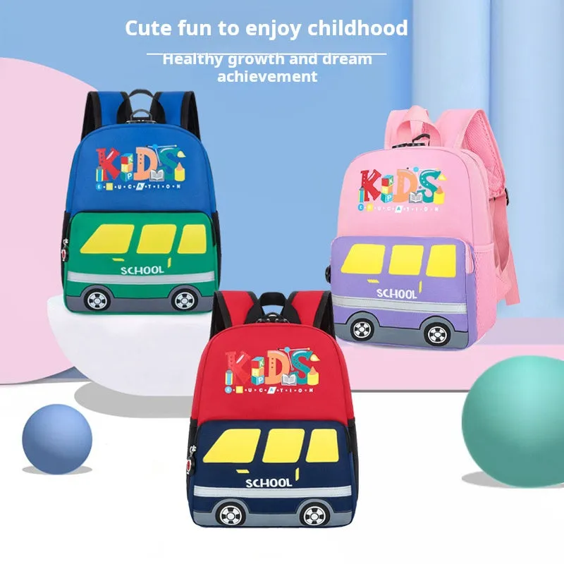 Korean style kindergarten anti-lost schoolbag 