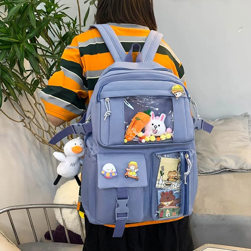 Korean style trendy backpack