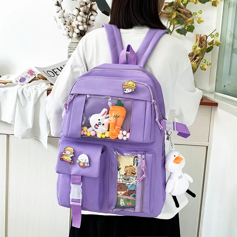 Korean style trendy backpack