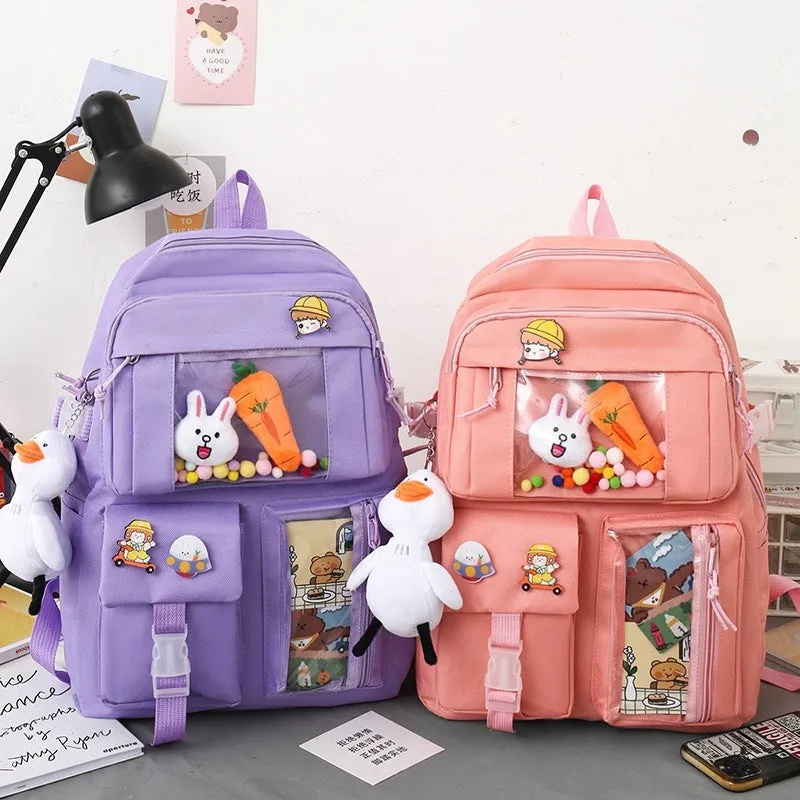 Korean style trendy backpack