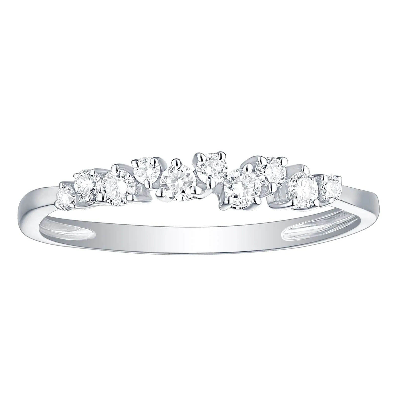 Lab Grown Diamond Cluster Band 
