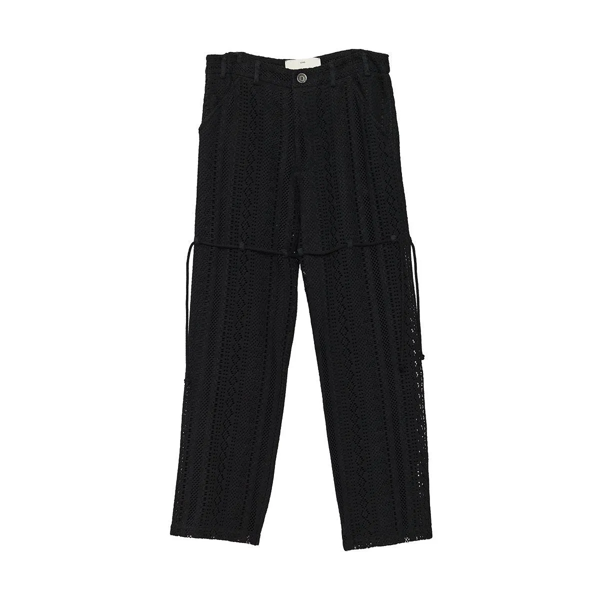 Lace Dress Pants 'Black'