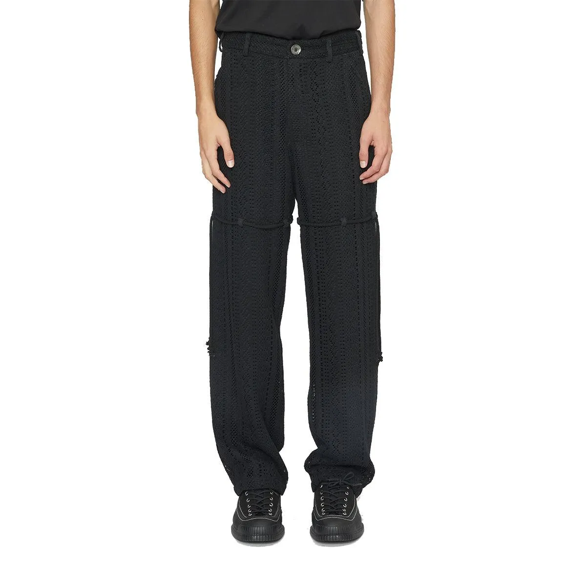 Lace Dress Pants 'Black'