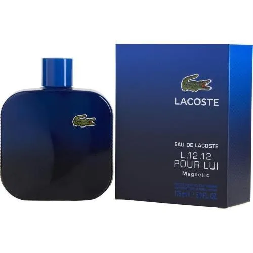 Lacoste L.12.12 Pour Lui Magnetic 5.9 oz EDT for men premium-eau-de-toilette-men