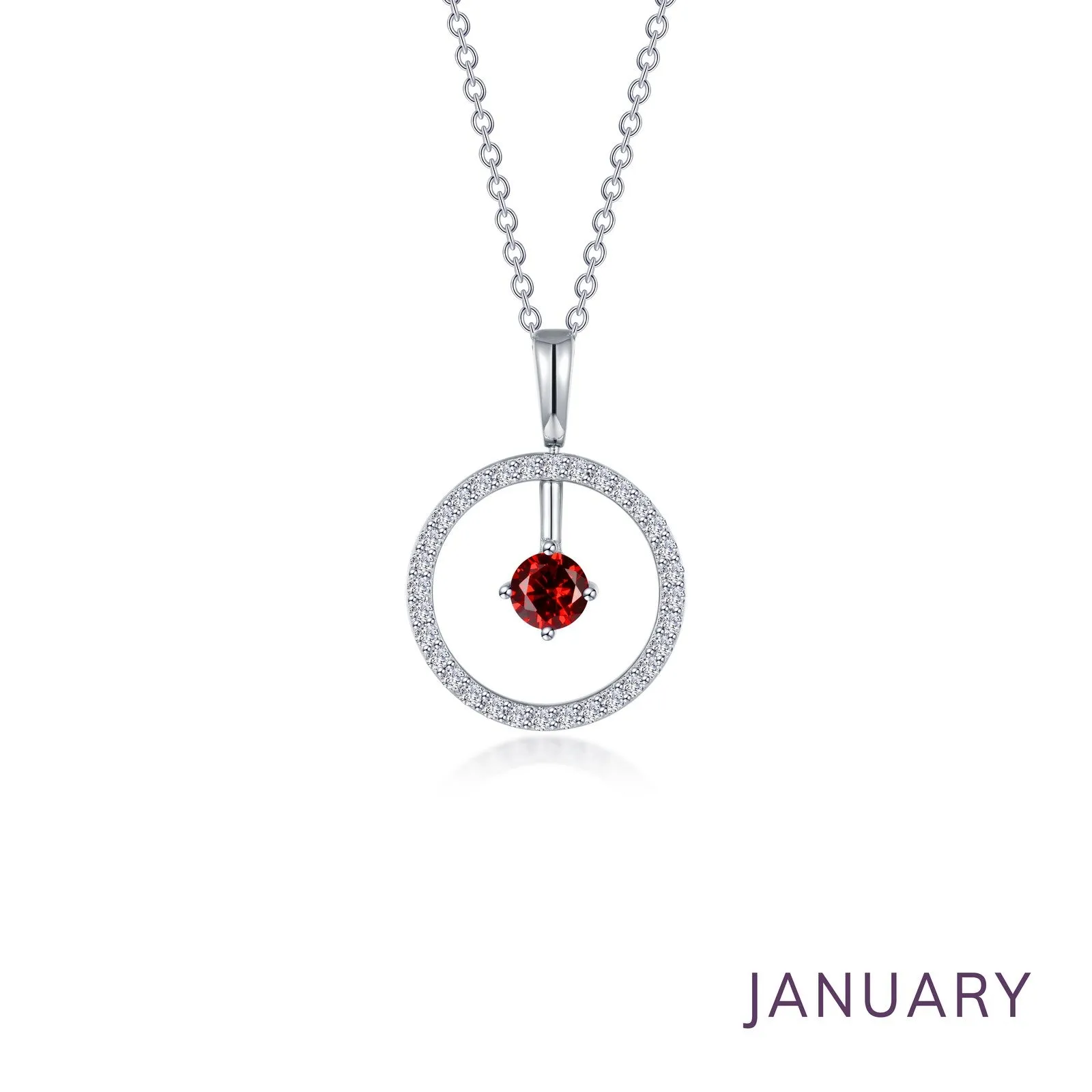Lafonn Birthstone January Necklace BP008GNP20 