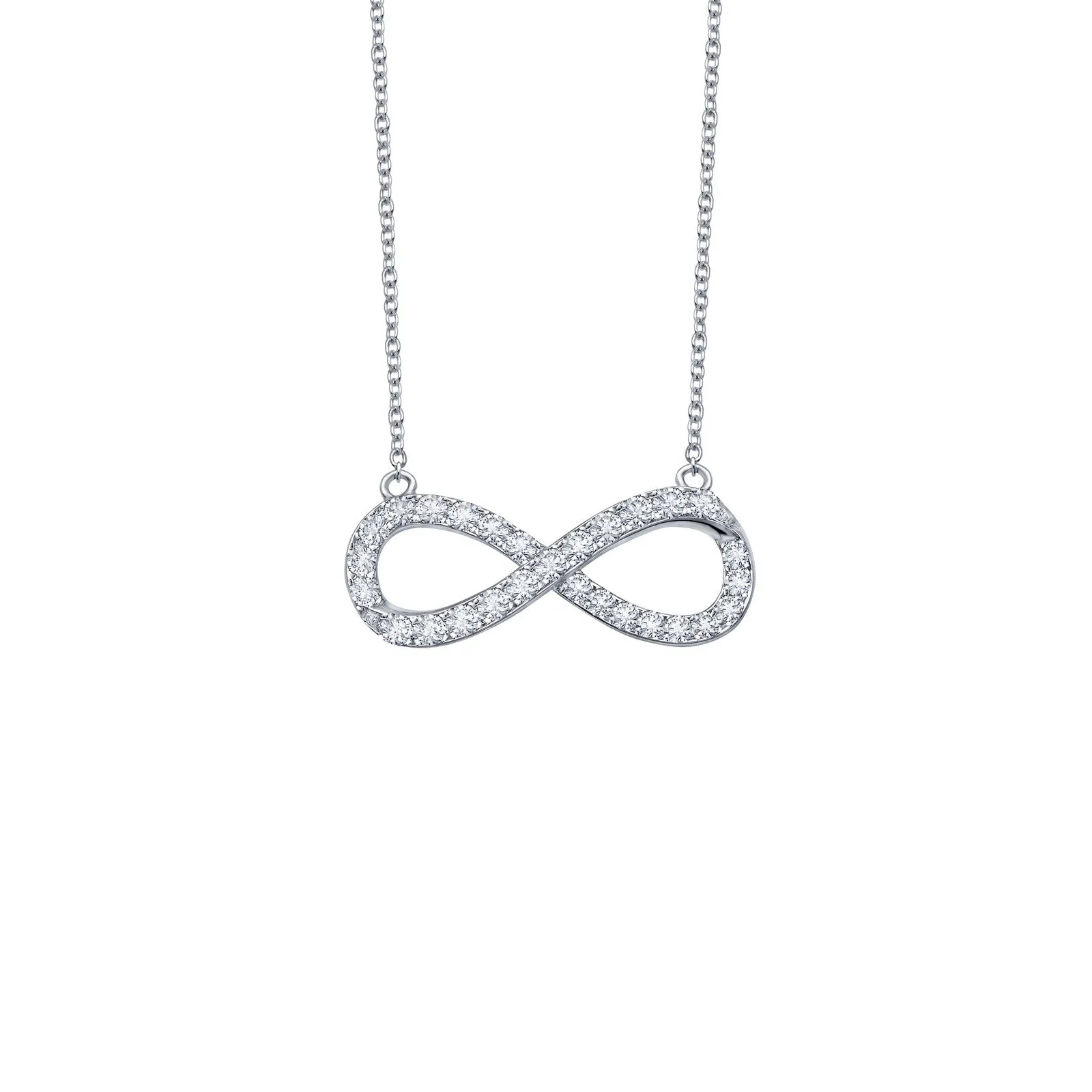 Lafonn Classic Diamond Necklace N0017CLP18 