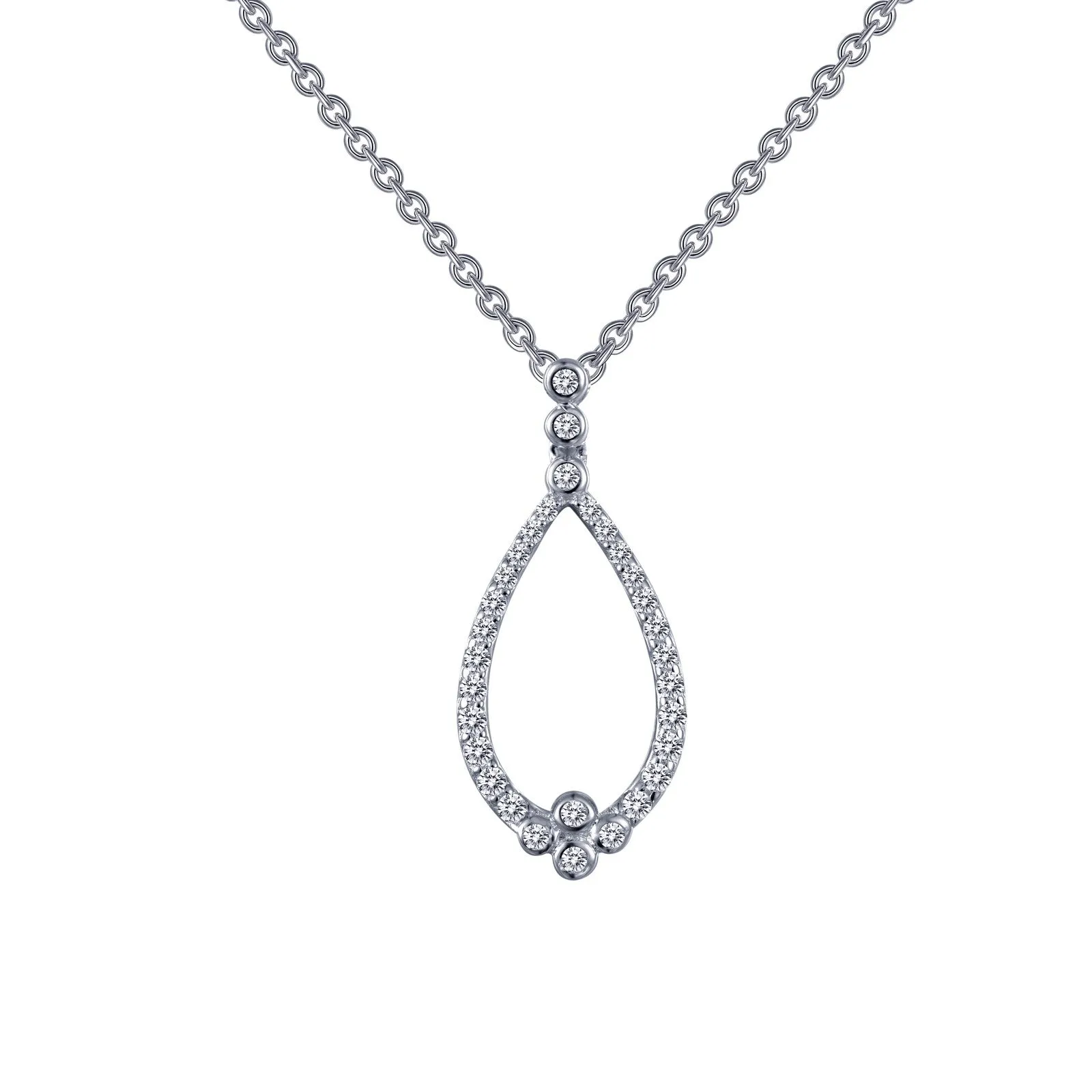 Lafonn Classic Diamond Necklace N0037CLP18 