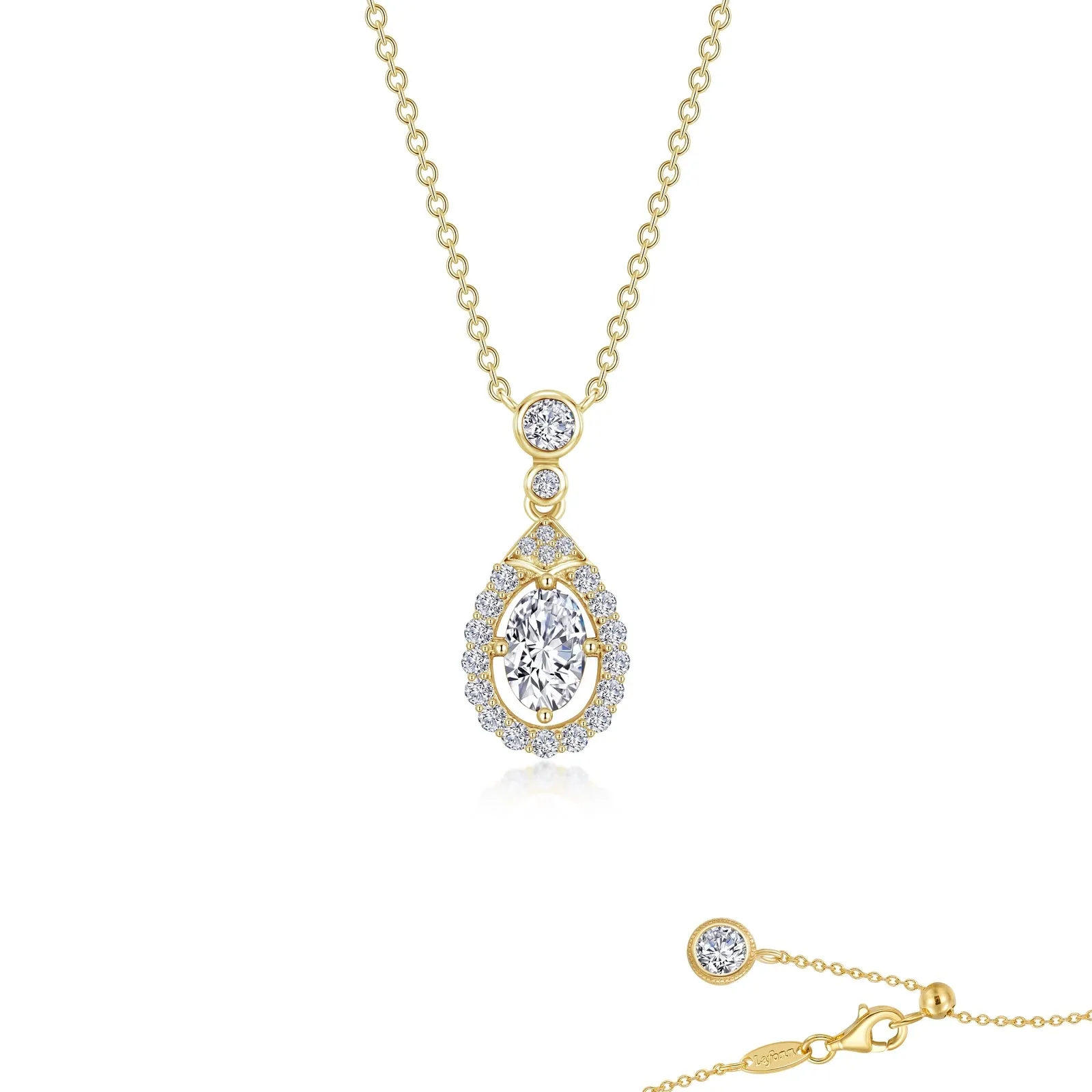 Lafonn Classic Diamond Necklace N0275CLG20 