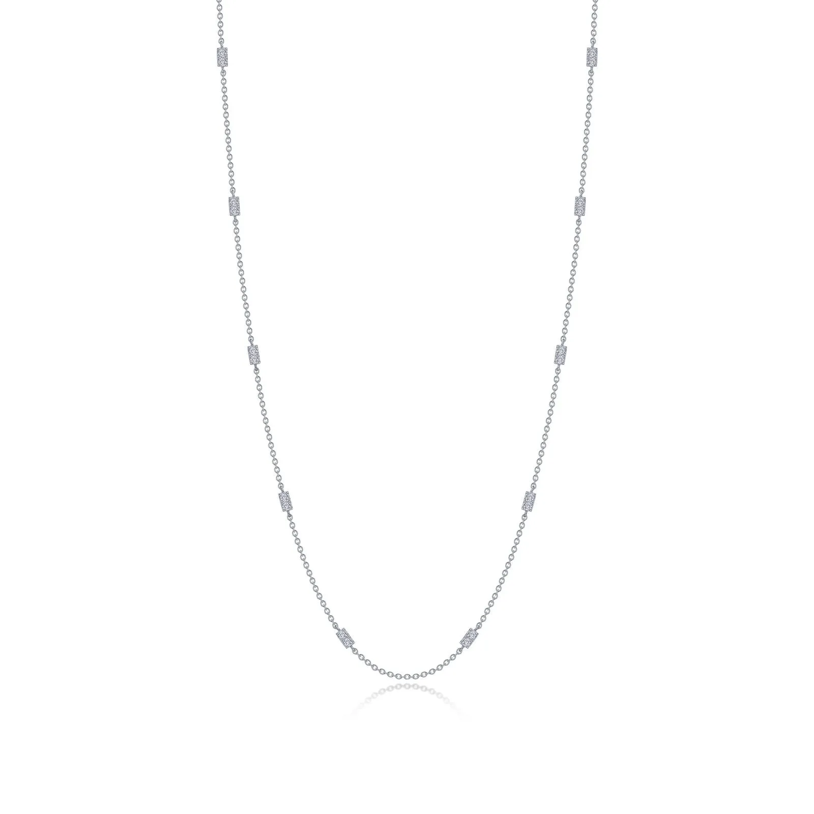 Lafonn Classic Diamond Necklace N0321CLP18 