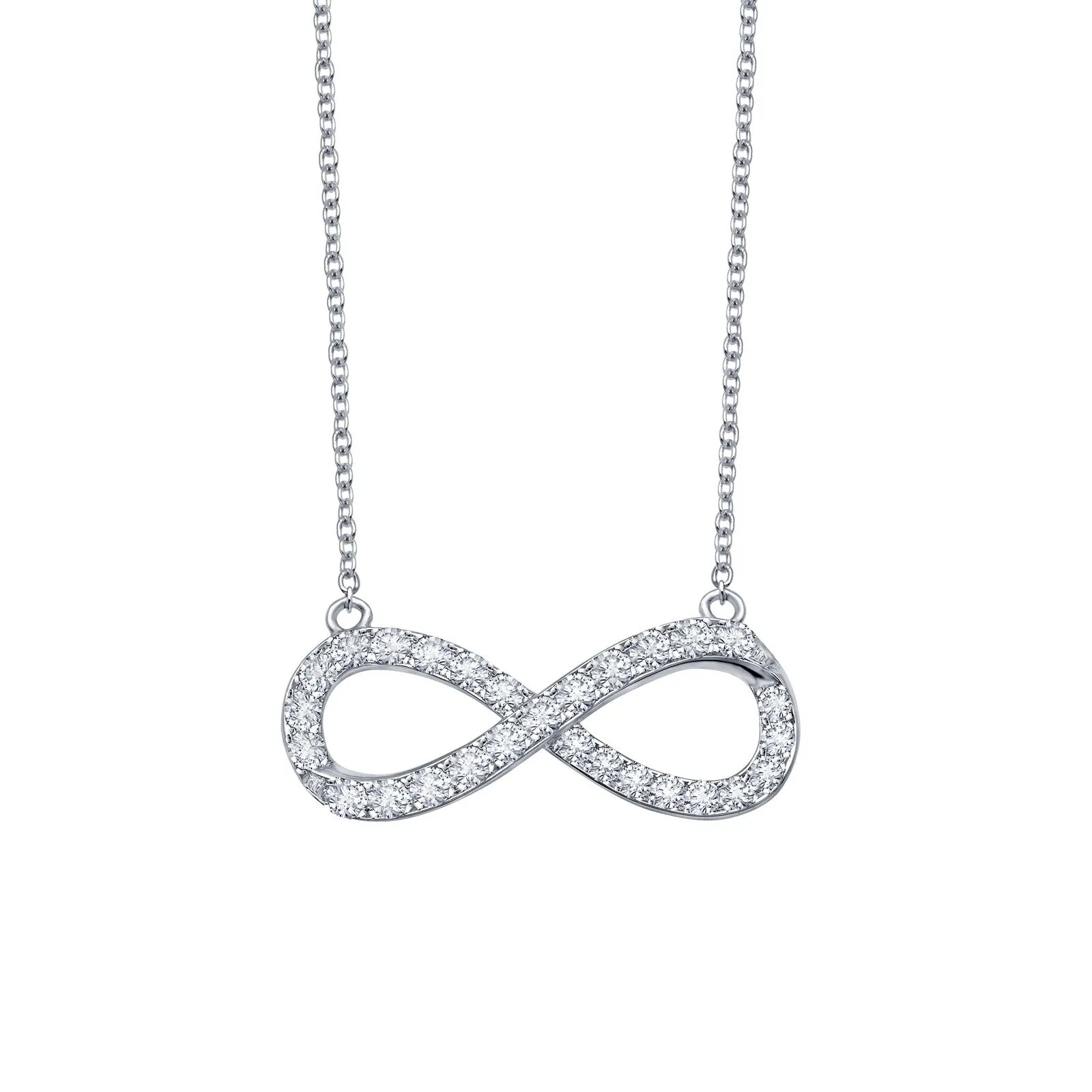 Lafonn Classic Diamond Necklace N2011CLP18 