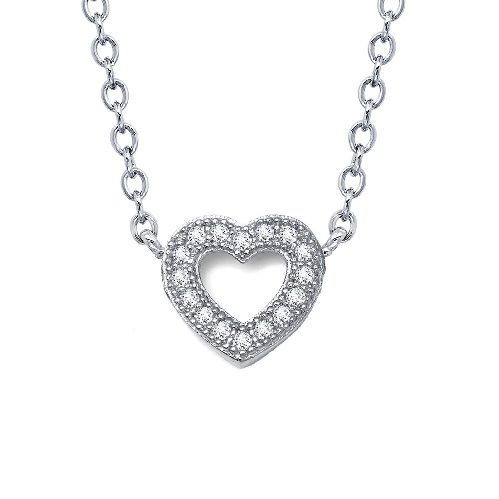 Lafonn Classic Diamond Necklace N3004CLP18 
