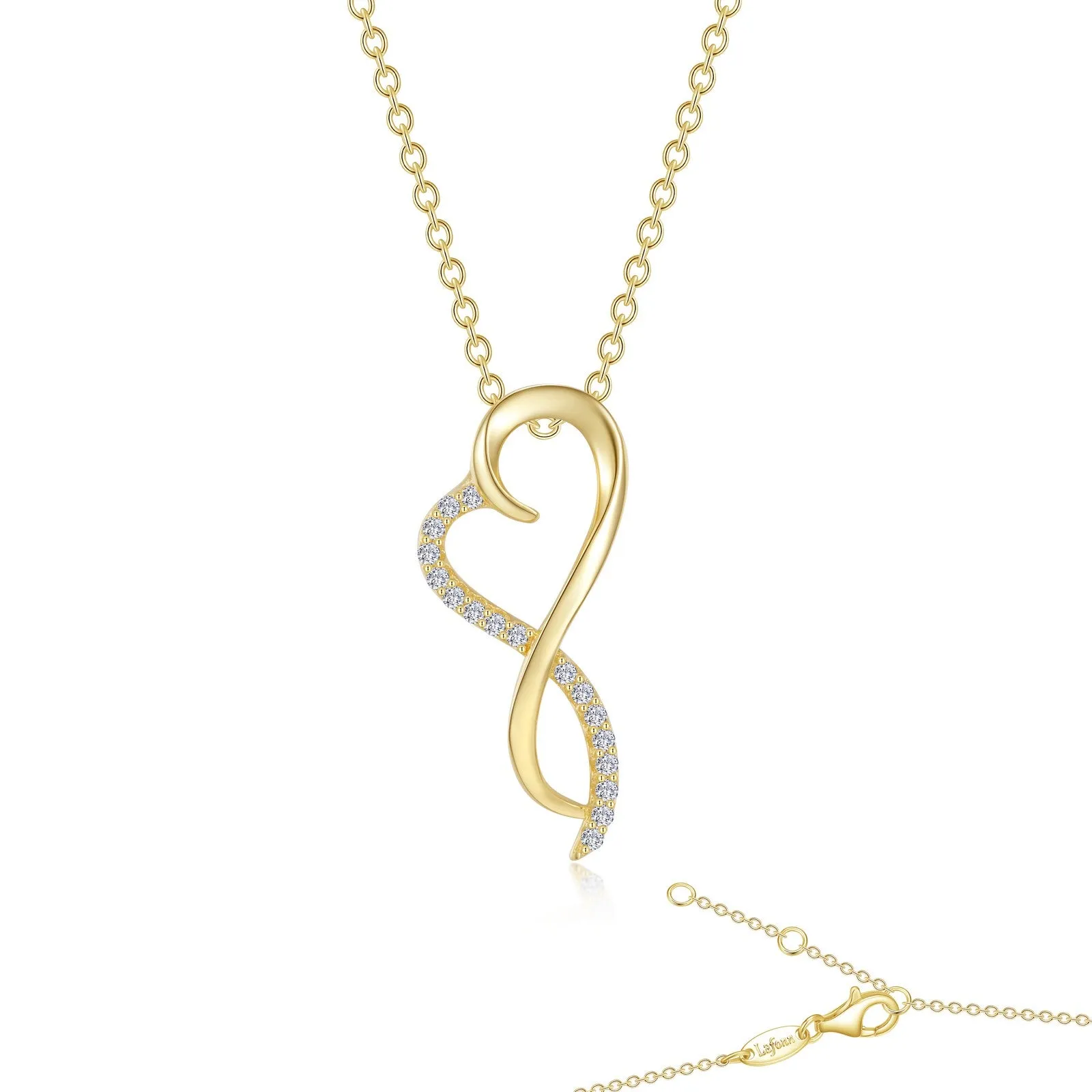 Lafonn Classic Diamond Necklace P0151CLG18 