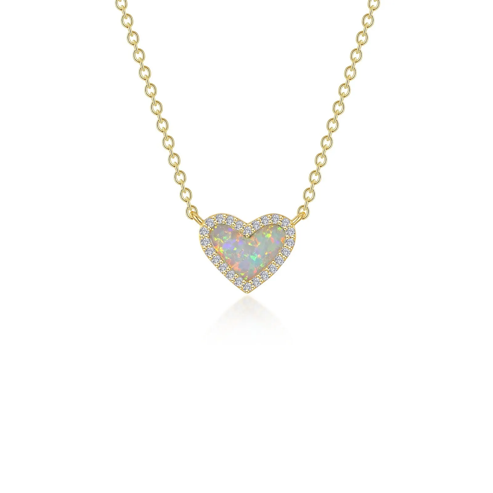 Lafonn Classic Opal Necklace N0331OPG20 